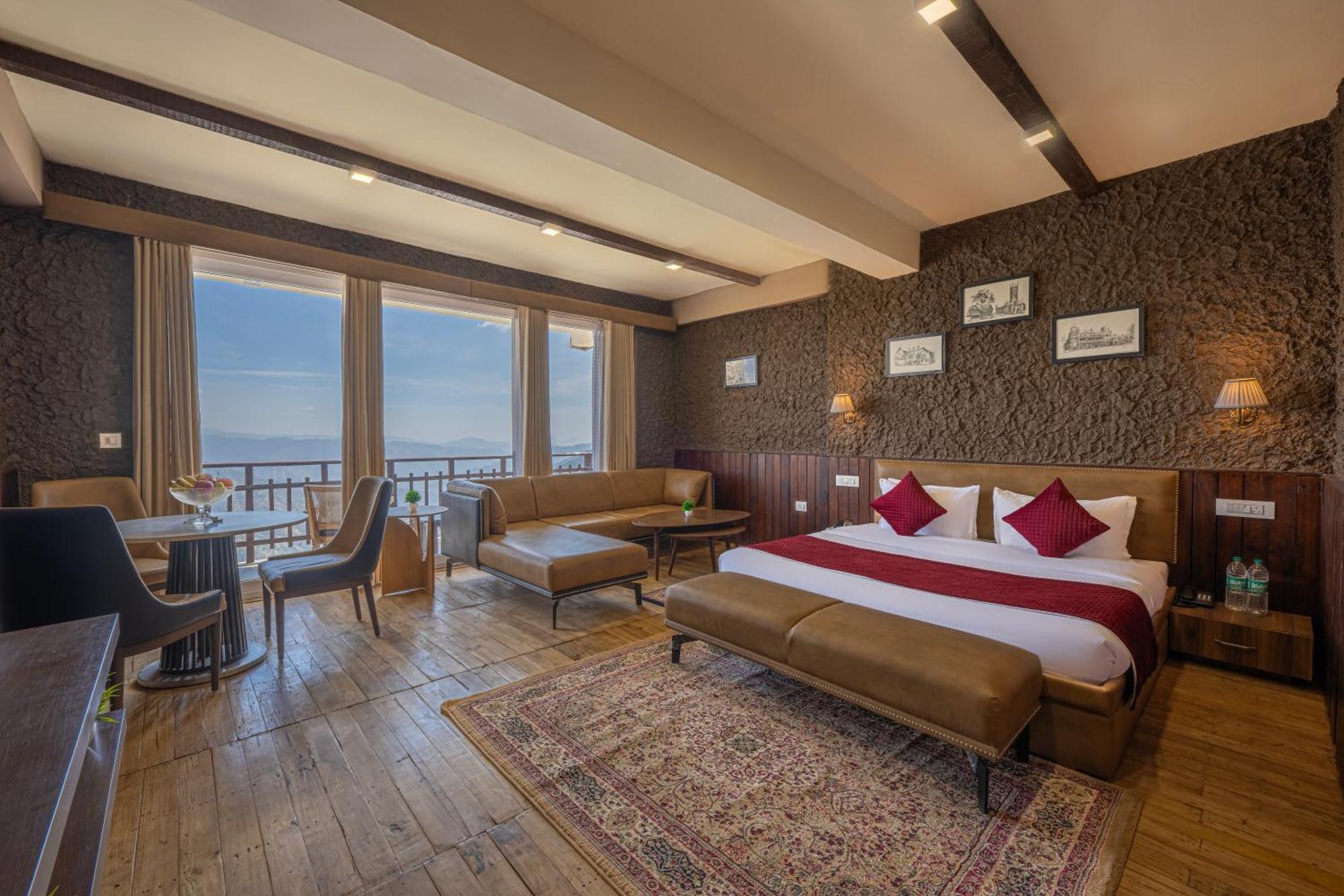 Hotel Wood Winds - A Best Valley View Hotel Shimla Exteriör bild